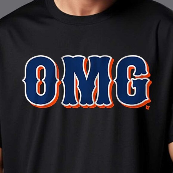 New York Mets OMG Baseball 2024 Meme T Shirt Sports Graphic Fan Gift Retro 83 - Picture 2 of 5